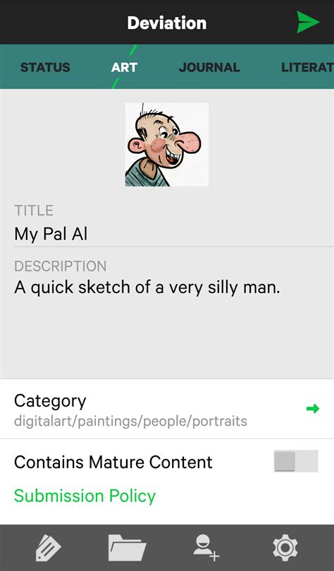 deviantart favorites|With Its New App, DeviantArt Finally Has A Mobile Place.